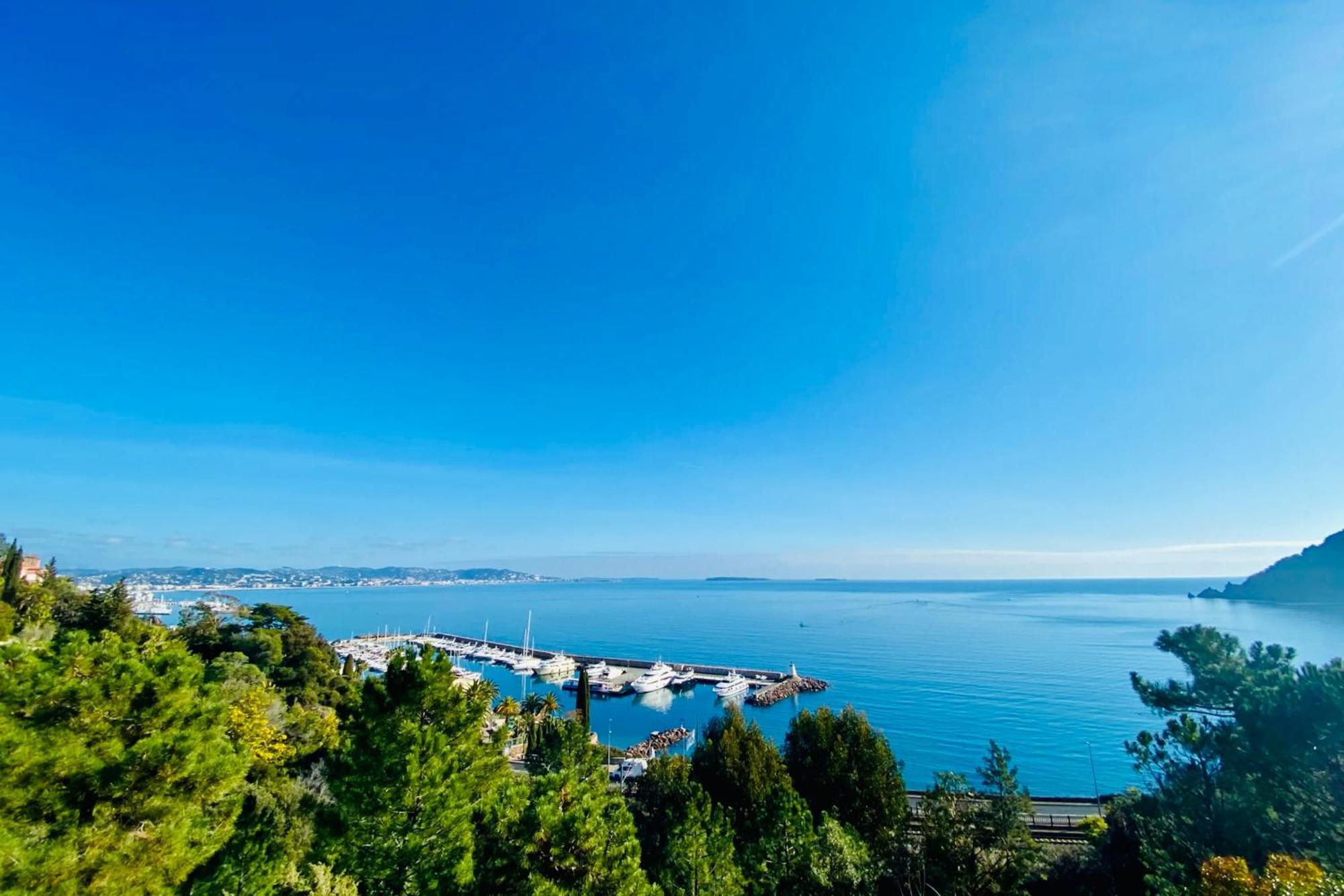 Magnifiques Appartements Vue Mer Panoramique Théoule-sur-Mer Exteriör bild